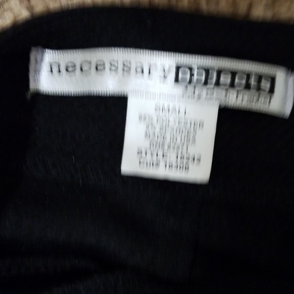 Necessary objects black stretchy pants, size S - Picture 4 of 5